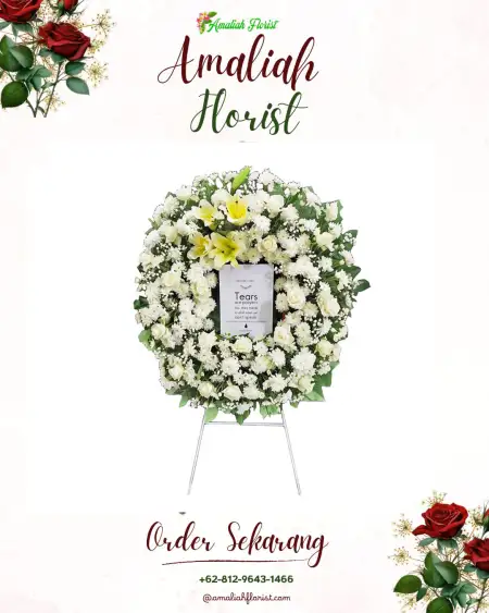 Krans Bunga Duka Manggung